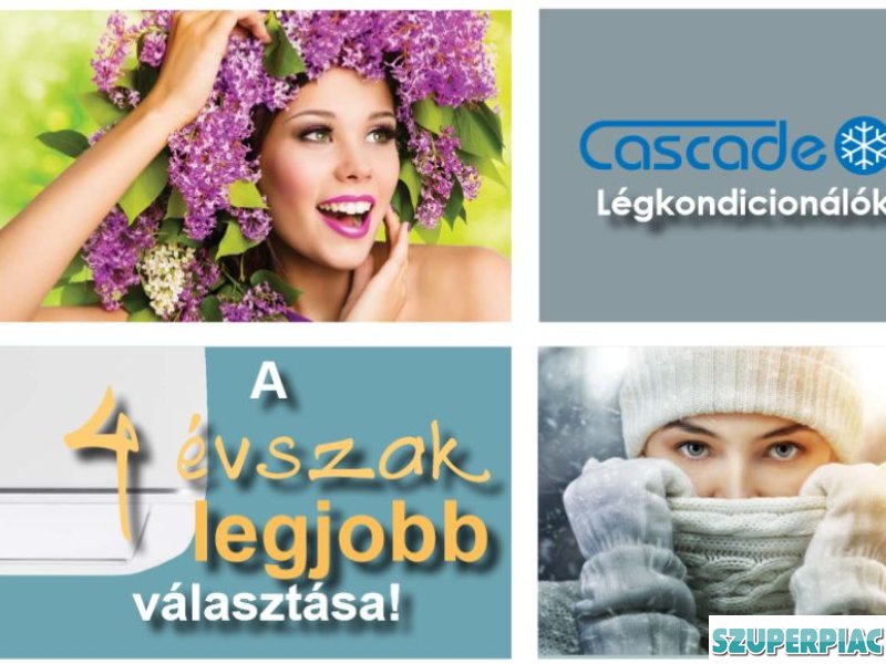 Cascade klímák forgalmazása és szerelése