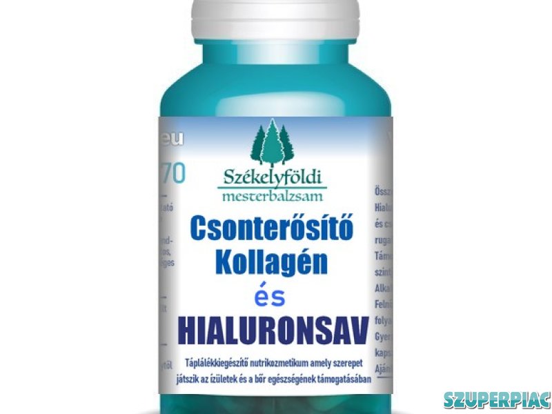 Csonterősítő Kollagén és Hialuronsav Kapszula