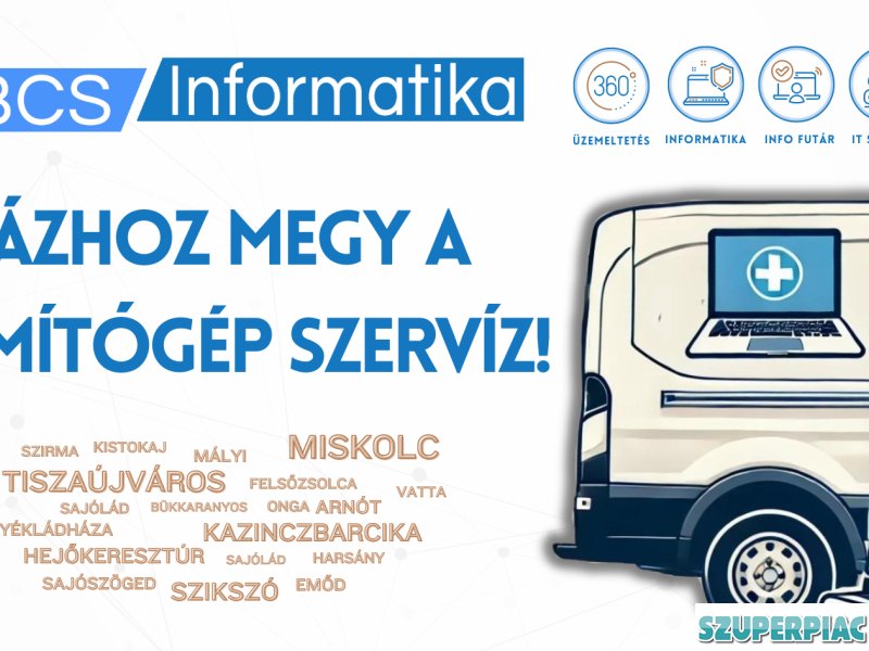 Számítógép Javítás Miskolc InfoFutár akkor EBCS Informatika