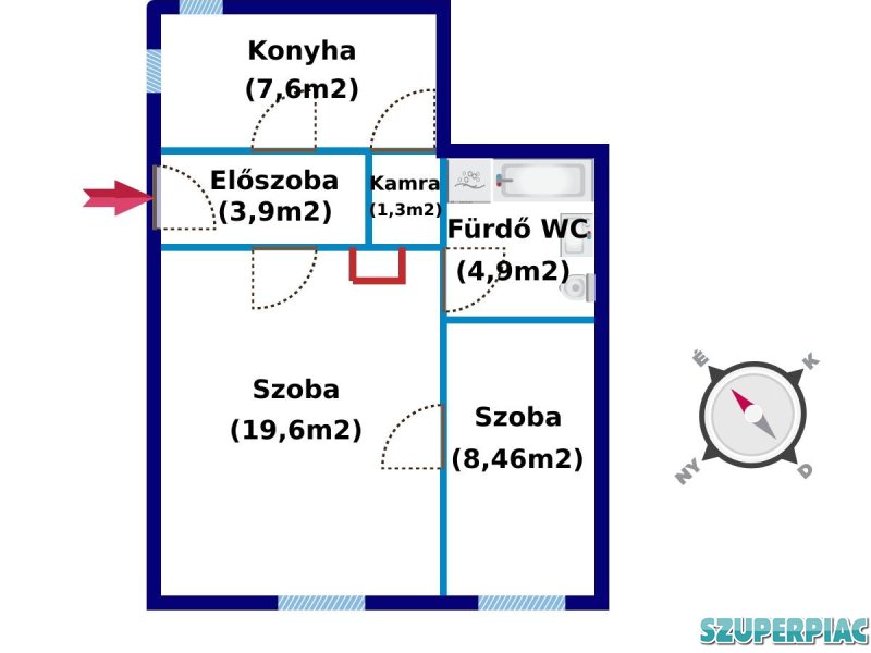 Sopron Frankenburg úton az Egyetemhez közeli lakás eladó