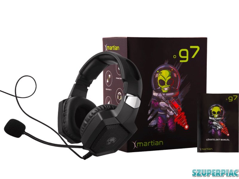 Xmartian g7 gaming headset dobozában abszolút nem használt