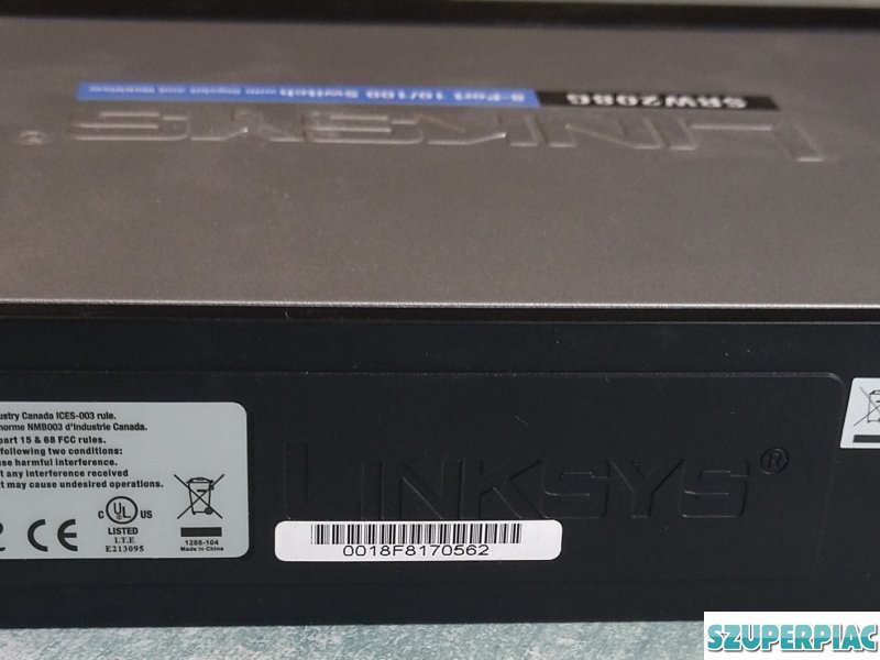 Cisco LinkSys SRW208G switch