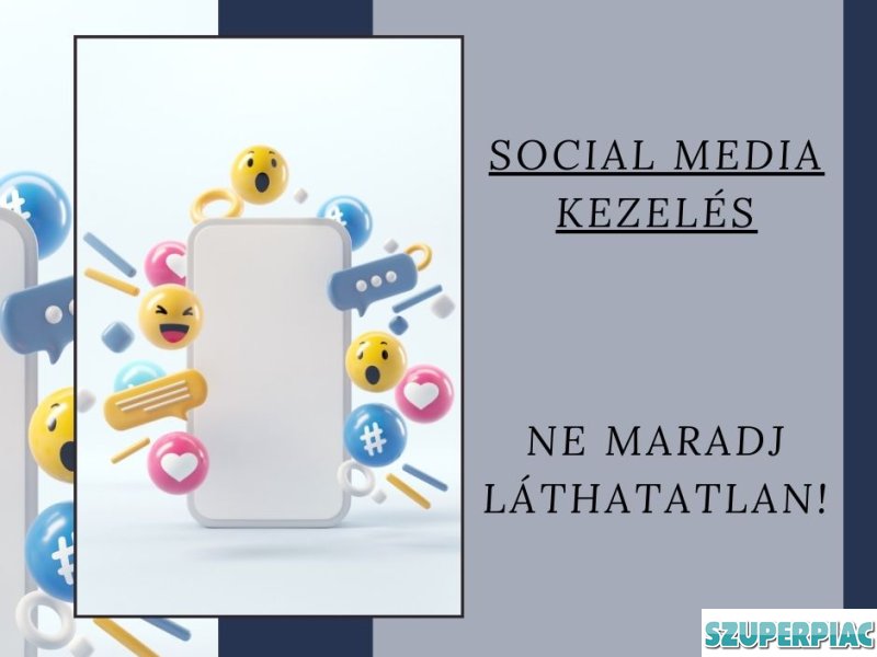 Social Media kezelés tartalomgyártás