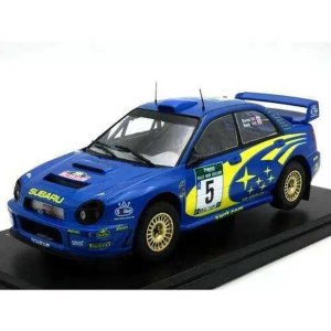 Subaru Impreza S7 WRC Burns Reid Rally ÚjZéland 2001 modellautó