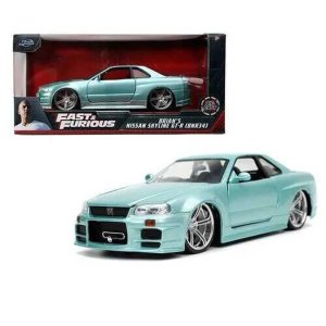 Nissan Skyline GTR Halálos iramban modellautó