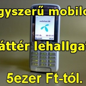 Lehallgató Mobiltelefonnal akciós 5 ezer