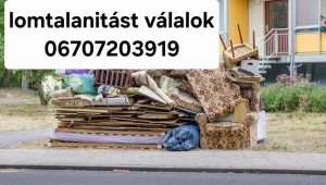 Lomtalanitást válalok
