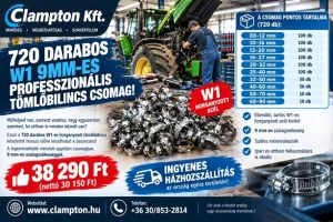 720db W1 9mm tömlőbilincs csomag